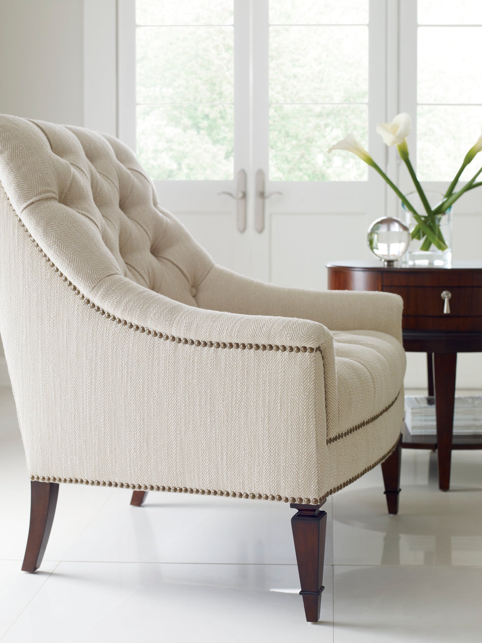 Classic Elegance Chair - Beige